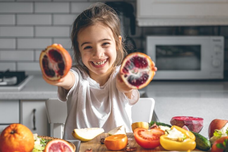 alimentación para niños